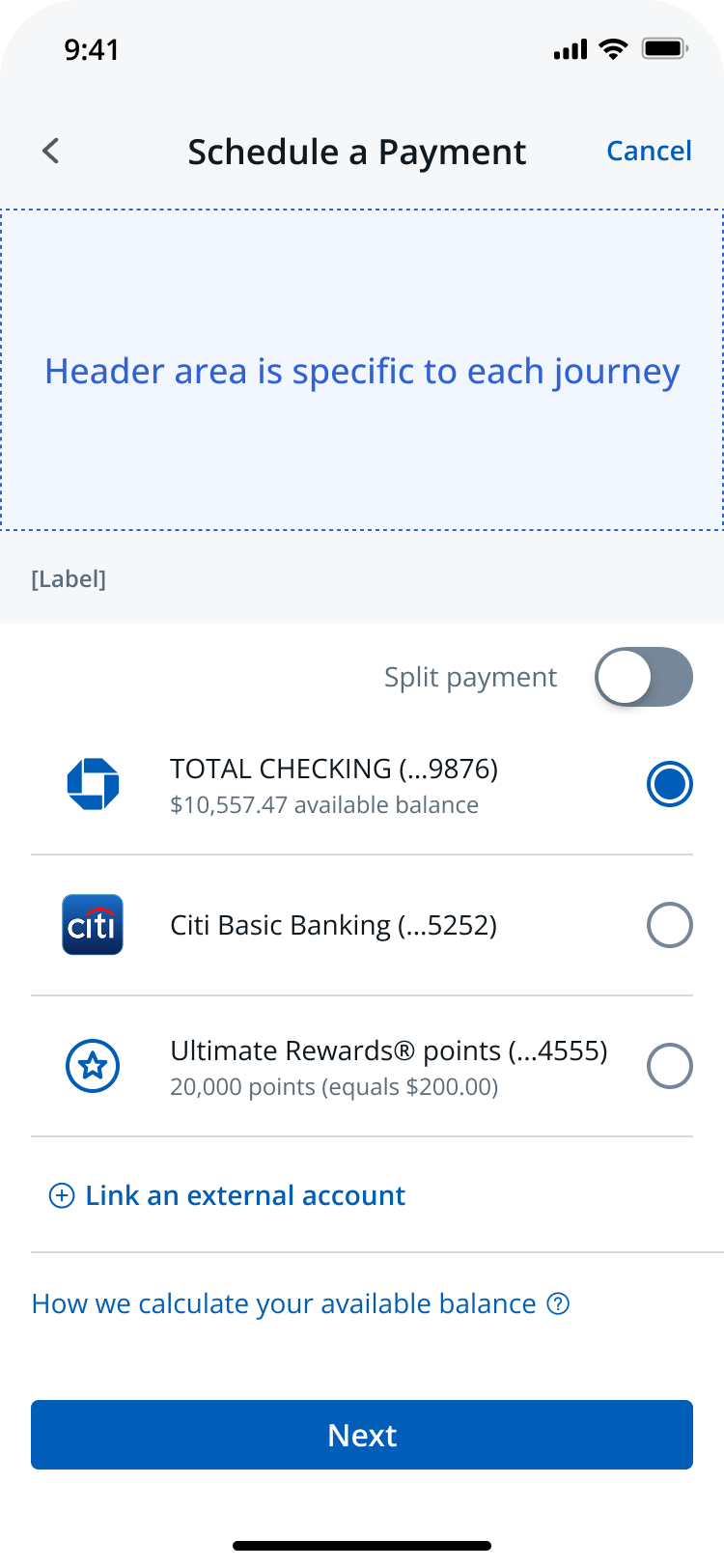 Native full page